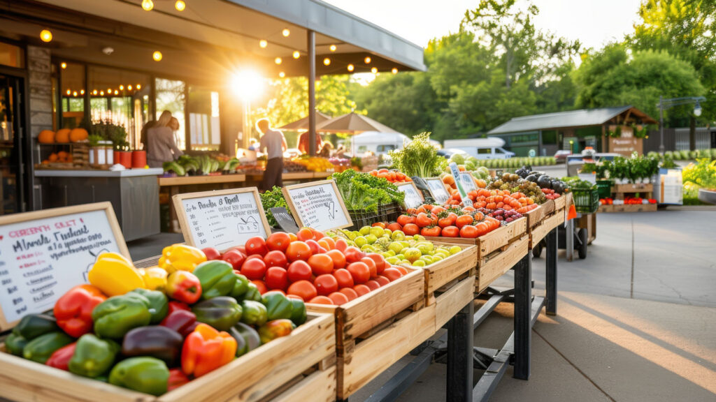 Shop at the Farmers Market - Avoid Processed Food and Eat Organic